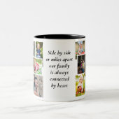 Seite an Seite von Meilen Apart Foto Kaffee Tasse (Mittel)