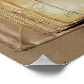 Seite aus einer Haggada Poster (Ecke)