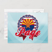 Seite, AZ Postkarte (Vorne/Hinten)