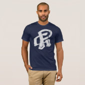 SEITE beunruhigtes Weiß T-Shirt (Vorne ganz)