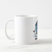 SEITE blaue Versions-Tasse, mehrfache Farben Kaffeetasse (Links)