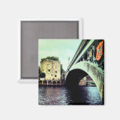 Seite der Brücke Magnet (Vorderseite/Rückseite)