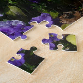 Seite der Lila und gelben Stiefmütterchen Puzzle (Seite)