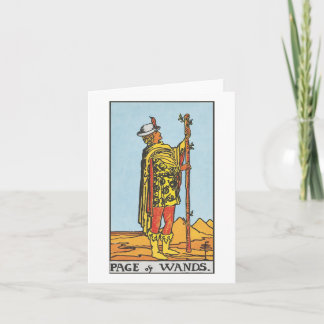 Seite der Ruder - Rider Waite Smith Tarot Karte