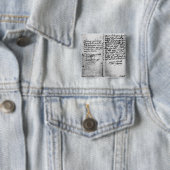 Seite des Manuskriptes Button (Beispiel)
