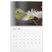 Seite des neues Lebens-Devotional Kalenders zwei Kalender (Mär 2026)