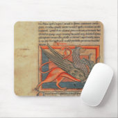 Seite des Textes mit einer Illustration eines Mousepad (Mit Mouse)