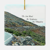 Seite des Washington Ornaments Keramikornament (Rückseite)