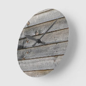 Seite einer Scheune Runde Wanduhr (Winkel)