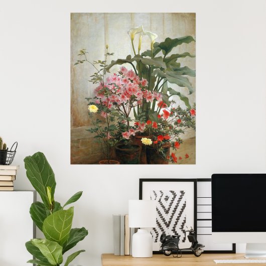 Seite eines Greenhouse-Posters 1870-80 Poster (Heimbüro)