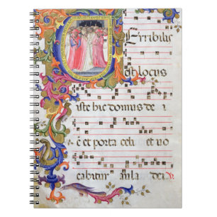 Seite Frau-557 f.61v mit historiated Anfangs"U" Notizblock