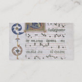 Seite Frau-564 f.13v mit historiated Anfangs"S" Visitenkarte (Rückseite)