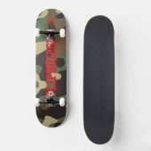 Seite für die echte Skateboarder-Camouflage gedreh Skateboard (Vorderseite)