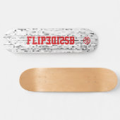 Seite für die echten Skateboarder gedreht Skateboard (Horizontal)