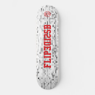 Seite für die echten Skateboarder gedreht Skateboard