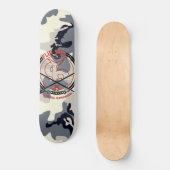 Seite für die echten Skateboarder gedreht Skateboard (Vorderseite)