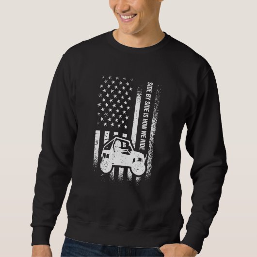 Seite für Seite ist, wie wir fahren amerikanische Sweatshirt (Vorderseite)