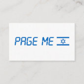 Seite mir Visitenkarte (Vorderseite)