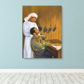 Seite nach Seite 2003 Leinwanddruck (Insitu (Holzboden))