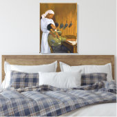 Seite nach Seite 2003 Leinwanddruck (Insitu (Schlafzimmer))