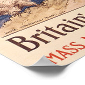 Seite nach Seite Britannia Poster (Ecke)