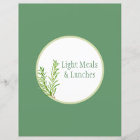 Seite "Rezeptorteile" - Beilage für Grüne Kräuterh