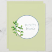 Seite "Rezeptorteile" - Beilage für Grüne Kräuterh (Vorne/Hinten)