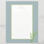 Seite "Rezeptorteile" - Blauer Kräuterbinder einfü (Rückseite)