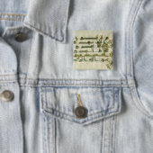 Seite vom Koran, von Tunesien Button (Beispiel)