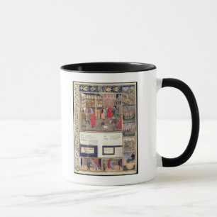 Seite von "Canon von Medizin" durch Avicenna Tasse