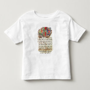 Seite von der Charterkelso-Abtei mit Kleinkind T-shirt