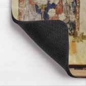 Seite von einem Haggadah Mousepad (Ecke)