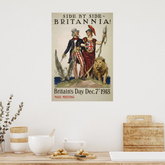 Seite von Side Britannia Poster (Küche)