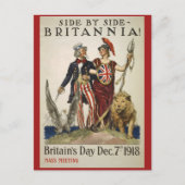 Seite von Side Britannia Postkarte (Vorderseite)