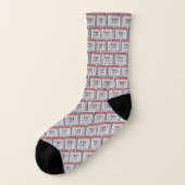 Seite zum Steuertag Socken (Links - Außen)