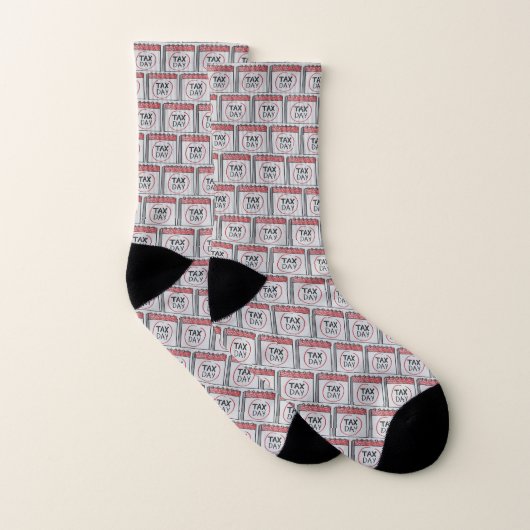 Seite zum Steuertag Socken (Paar)