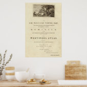 Seite zur Bestimmung des westindischen Atlas Poster (Küche)