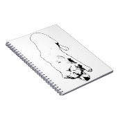 Seiten der Achtung Notizblock (Rechte Seite)