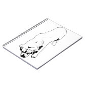 Seiten der Achtung Notizblock (Linke Seite)