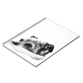 Seiten der Stille Notizblock (Linke Seite)