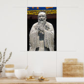 Seiten des Zeitalters: Confucius Poster (Küche)