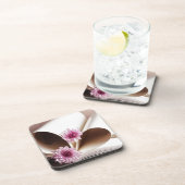 Seiten eines Buches, das in ein Herz gemacht wird, Untersetzer (Rechte Seite)