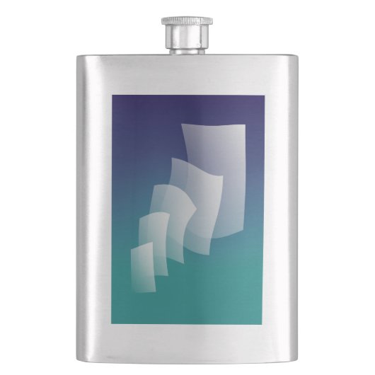 Seiten im Ausland Flachmann (Vorderseite)