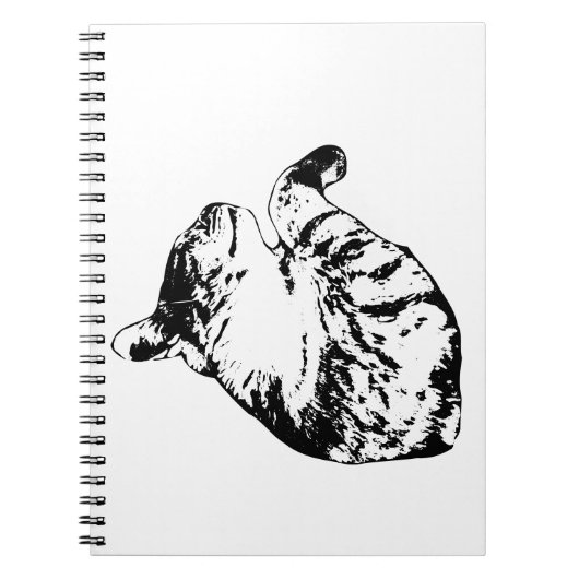 Seiten im Herbst, Purring Notizblock (Vorderseite)
