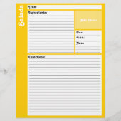 Seiten mit gestrichenem Rezept (gelb) (Rückseite)