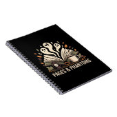 Seiten & Phantoms Cosy Reading Journal Notizblock (Rechte Seite)