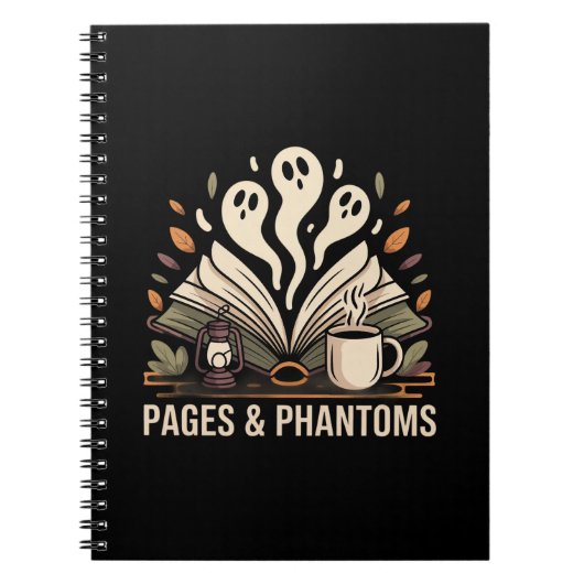 Seiten & Phantoms Cosy Reading Journal Notizblock (Vorderseite)