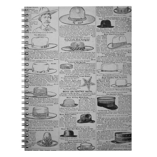 Seiten von Sears, Roebuck von Chicago, Katalog von Notizblock (Vorderseite)