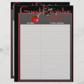 Seiten zum Hochzeitsalbum (Vorne/Hinten)