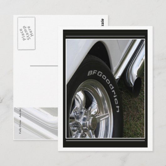 Seitenabsaugung Postkarte (Vorne/Hinten)